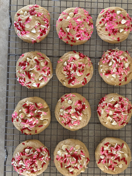 White chocolate sugar cookie - Glittermetimbra