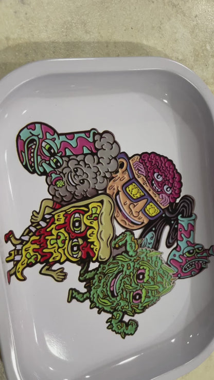 Rolling tray