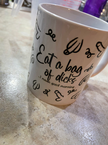 Eat a bag of  D's Mug